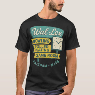 Wal-Lex Retro Bowling Rollerway Vintage T-Shirt