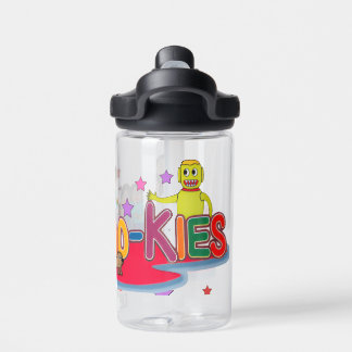 Walabookies clear sippy cup water bottle