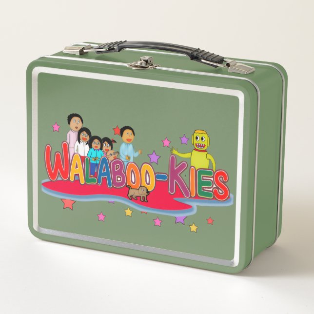 Walabookies lunch box (Front)