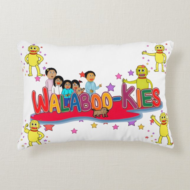 Walabookies Pillow (Front)