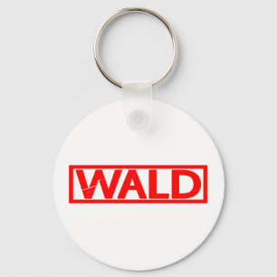 Wald Stamp Keychain