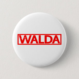 Walda Stamp 2 Inch Round Button