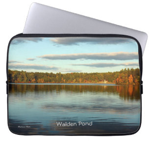 Walden Pond: laptop cover