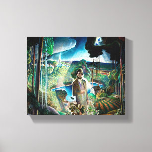 Walden Pond Revisited by Newell Convers Wyeth Canvas Print