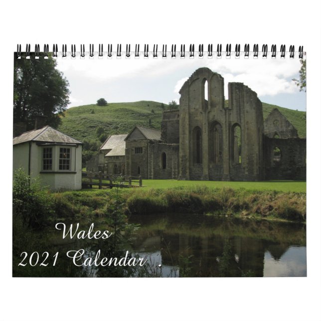 Wales. A 2021 Calendar (Cover)