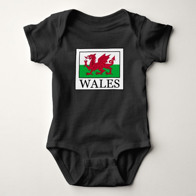 Wales Baby Bodysuit (Front)