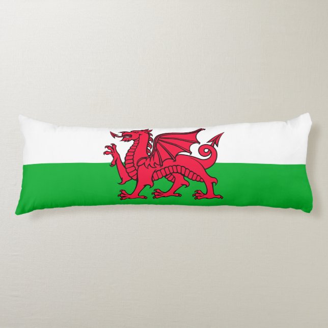 Wales Body Pillow (Front)