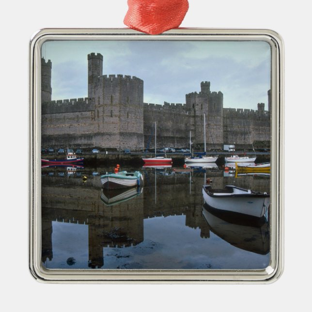 Wales, Caernarfon castle, one of Edward's Metal Ornament (Front)