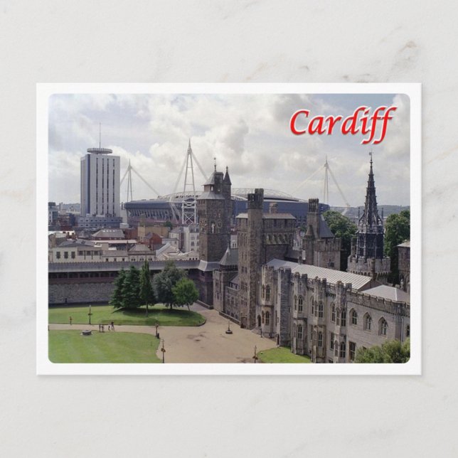 Wales - Cardiff - Postcard (Front)