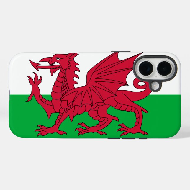 Wales Case-Mate iPhone Case (Back (Horizontal))