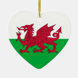 WALES CERAMIC ORNAMENT