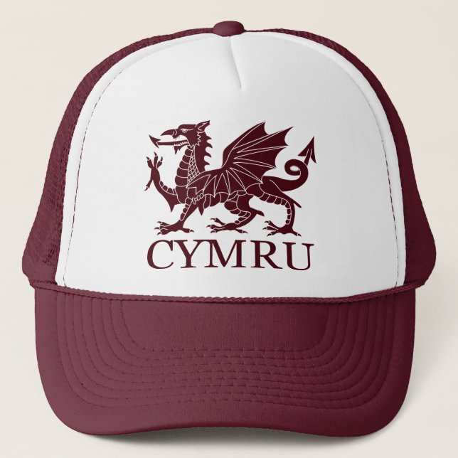 Wales CYMRU Trucker Hat (Front)