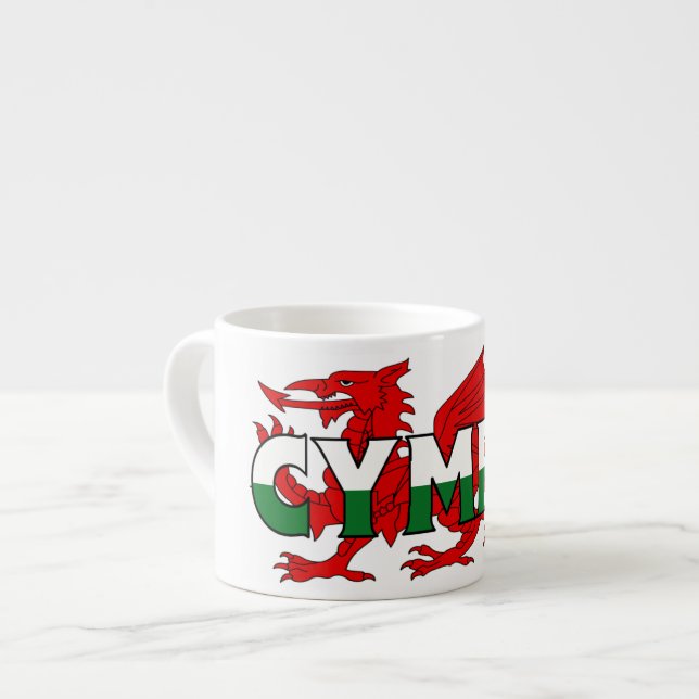 Wales Espresso Espresso Cup (Front Left)