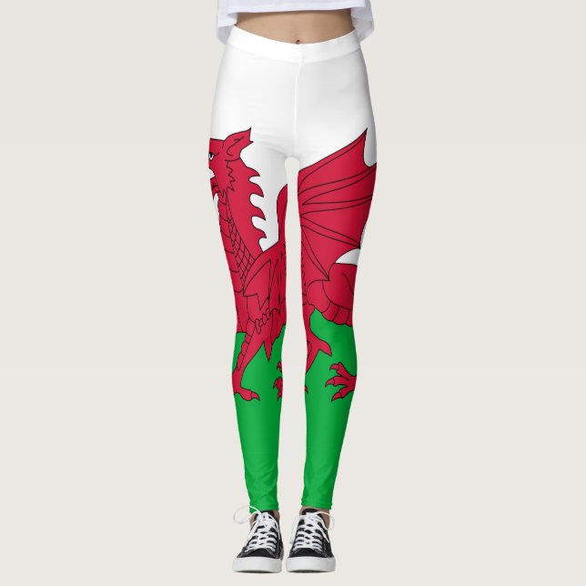 Wales flag Leggings (Devant)