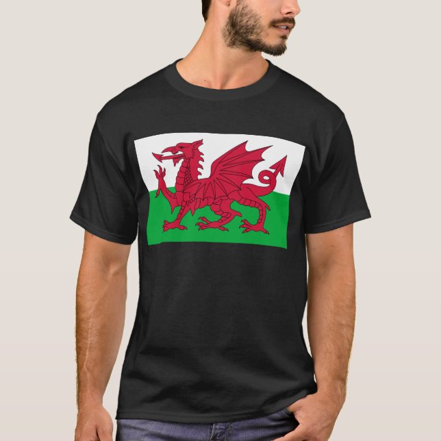 wales flag T-Shirt (Front)