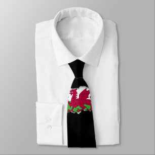 Wales Flag Tie