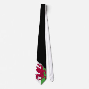 Wales Flag Tie