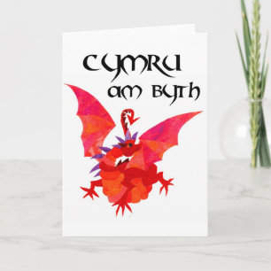 'Wales Forever!' Greeting Card