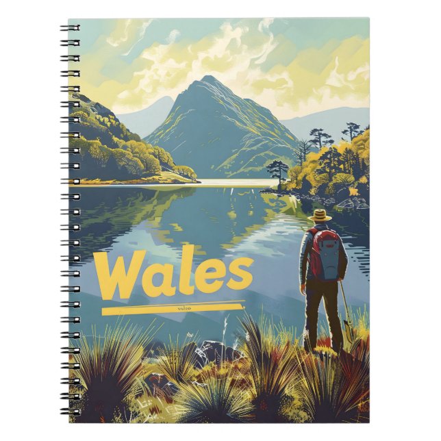 Wales Hiking Notebook (Front)