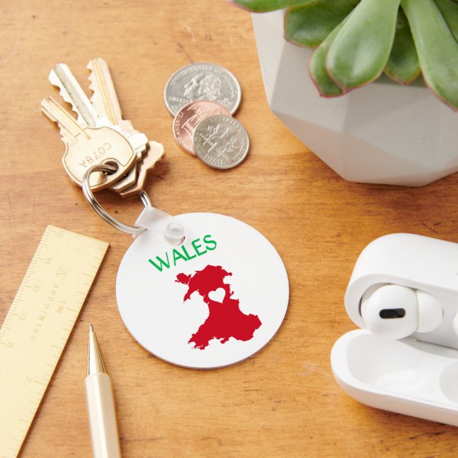 Wales Keychain (Desk)