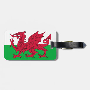wales luggage tag