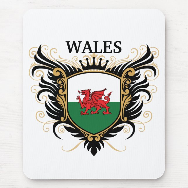 Wales [personalize] mouse pad (Front)