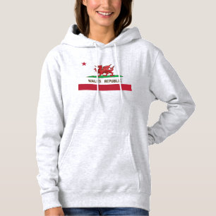 Wales Republic Dragon Flag Welsh Pride Hoodie