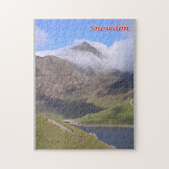 Wales - Snowdon - Jigsaw Puzzle (Vertical)