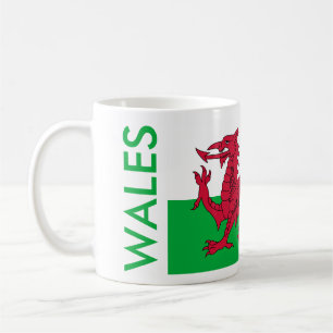 WALES SOCCER COFFEE MUG