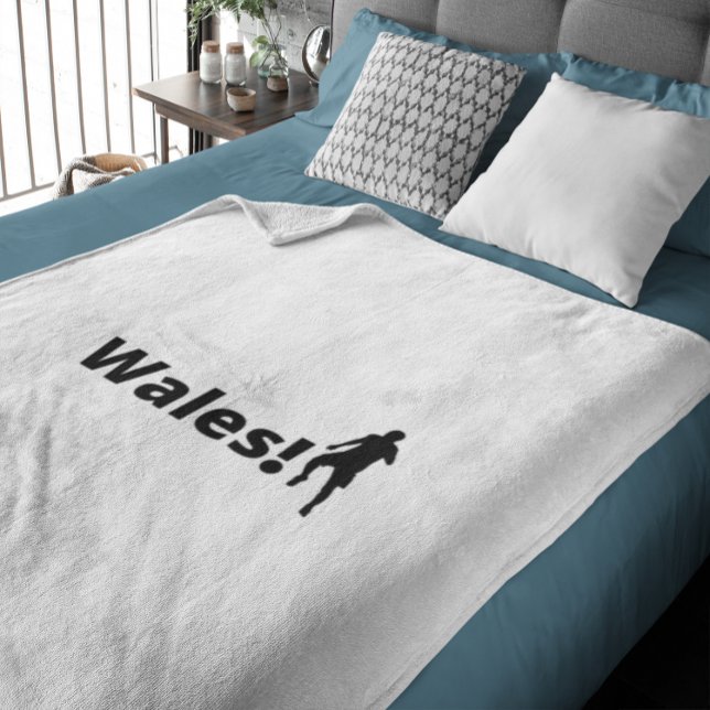 Wales Soccer Fleece Blanket (Creator Uploaded)