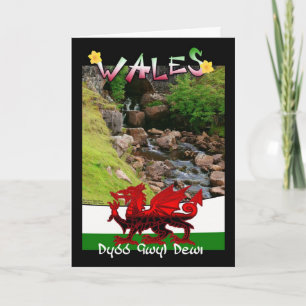 Wales, Welsh card Dydd Gwyl Dewi