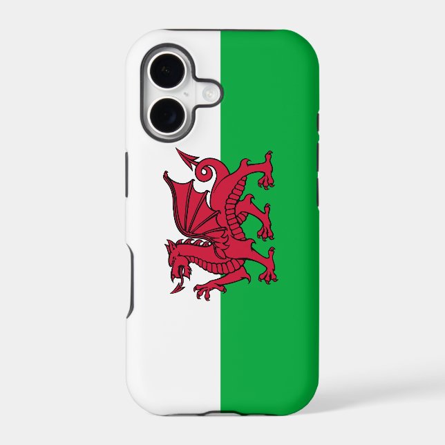 Wales Welsh Dragon Flag (Back)