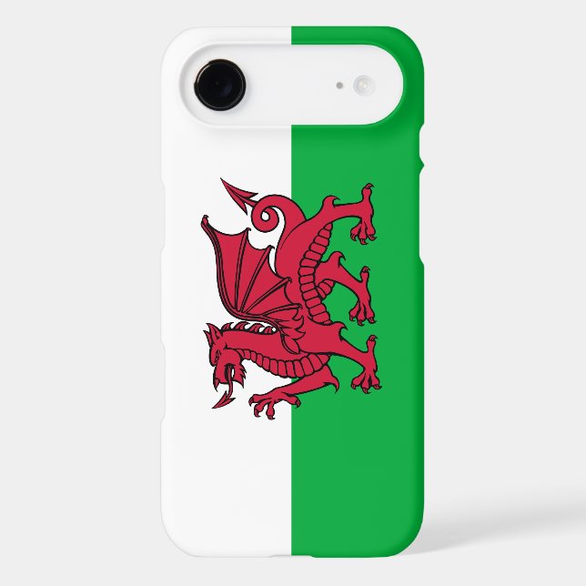 Wales – Welsh Flag Dragon Case-Mate iPhone Case (Back)