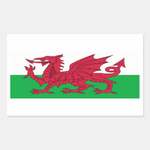 Wales/Welsh Flag - United Kingdom Sticker