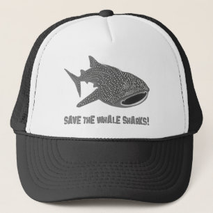 walhai wal hai whale shark animal t-shirt scuba trucker hat