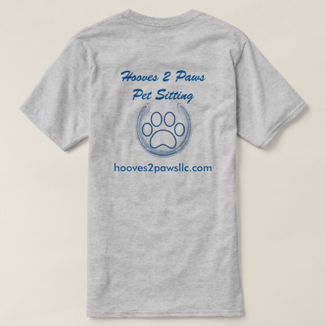 Walk a mile in my shoes T-Shirt (Design Back)