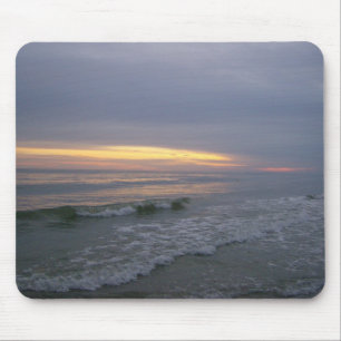 Walk along Oak Island, NC Mouse Pad