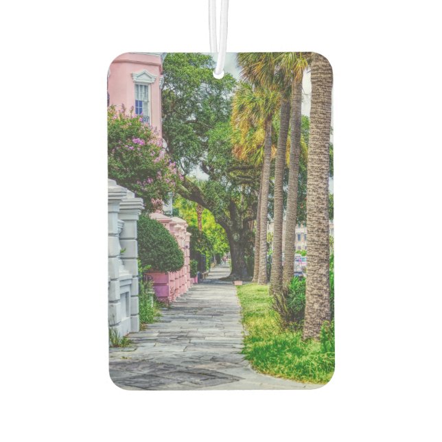 Walk Along Rainbow Row Air Freshener (Back)