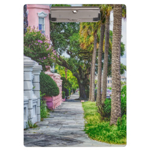 Walk Along Rainbow Row Clipboard