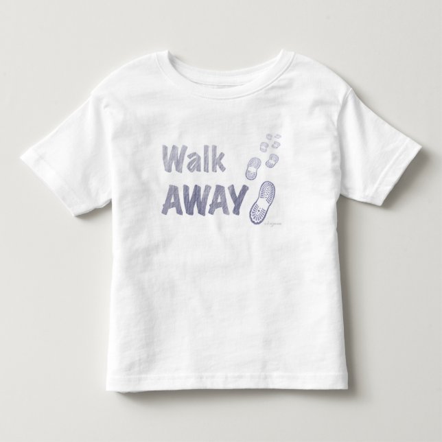 Walk Away child t-shirt (Front)