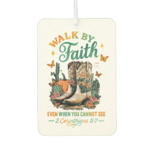 Walk By Faith....  Air Freshener