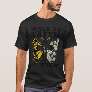 Walk By Faith Christian Teen Girl Toddler Jesus Lo T-Shirt