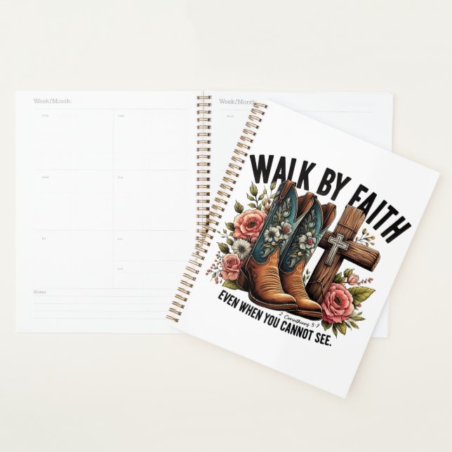 Walk By Faith Planner (Display)