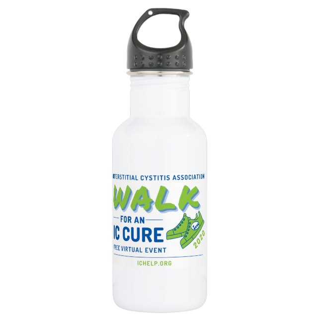 Walk for an IC Cure Water Bottle (Front)