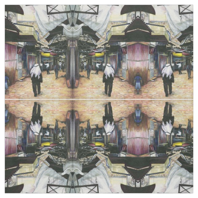 Walk Home through Antiquity, Jerusalem Fabric (Swatch)