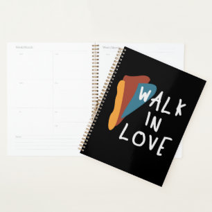 Walk In Love - Inspiring Christian Quote Planner