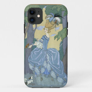 Walk in the Forest, illustration for 'Fetes Galant iPhone 11 Case