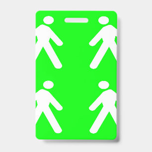Walk in the green badge