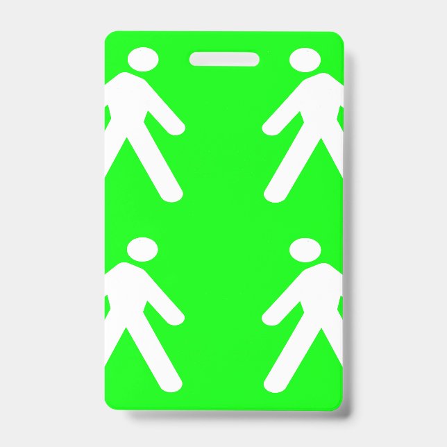 Walk in the green badge (Front)