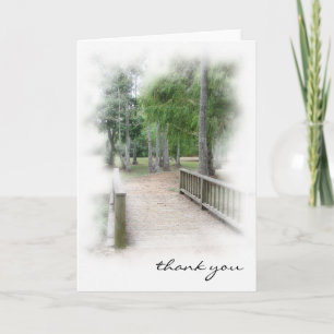 Walk in the Park Thank You Card